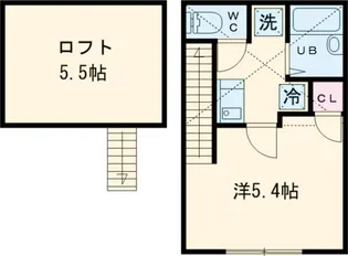 イルミナハイム笹塚【2階】の間取り