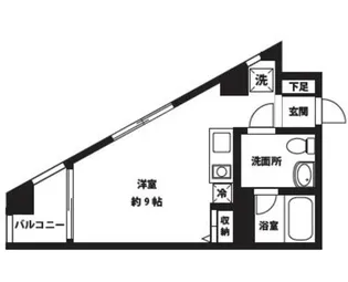 パークサイド相模大野【2階】の間取り