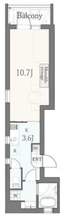 下北沢Nest【3階】の間取り