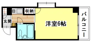 コンフォート翠町【5階】の間取り