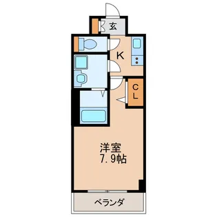 プレサンス丸の内レジデンス【2階】の間取り