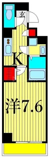 グランシャリオ西尾久【3階】の間取り