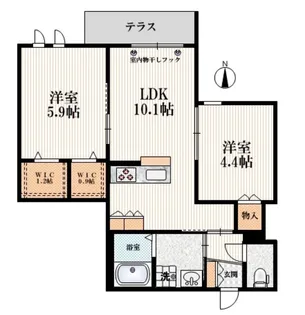 Reve【1階】の間取り