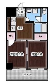 ファーストクラス伊勢佐木町【3階】の間取り