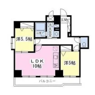N・S FIVE東久留米【5階】の間取り