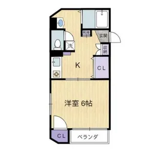グレースYK【3階】の間取り