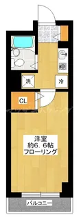 アクシルコート新小岩【6階】の間取り
