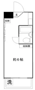 白井ハイツ【2階】の間取り
