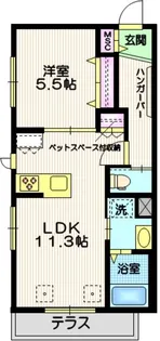 Kingswood House(キングスウッドハウス)【1階】の間取り