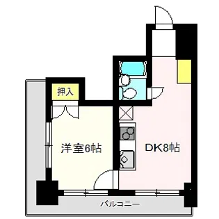 NOAマンション【7階】の間取り