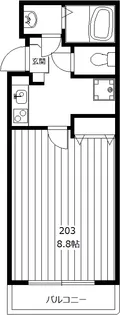 MEY Wisteria 麻布【2階】の間取り