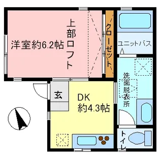 サザンウインズ【1階】の間取り