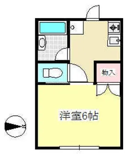 いずみハイツ【2階】の間取り