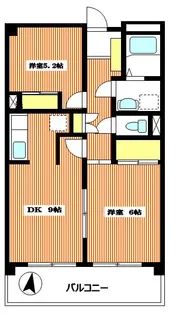 グレイス元住吉【3階】の間取り