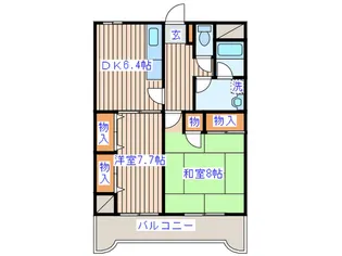 KATOU ビル【6階】の間取り