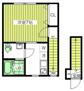 メゾン仙川【2階】の間取り