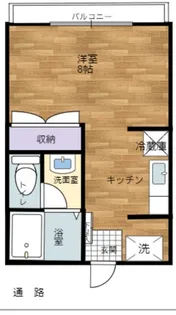 フラワーハイツIII【2階】の間取り