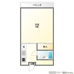 グリーンヒルズ【2階】の間取り