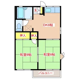 セフィーラ陵 A棟【2階】の間取り