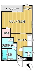 J-houseI【2階】の間取り