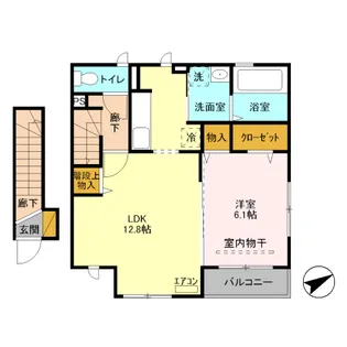 ドエルM【2階】の間取り