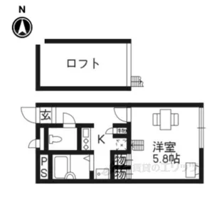 レオパレスReveuer【1階】の間取り