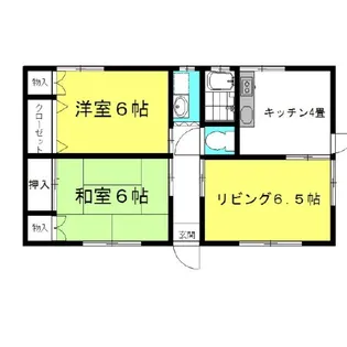 茨城県神栖市大野原1【一戸建】の間取り