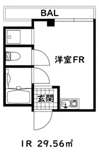 ビタミンテラス下山手【4階】の間取り