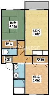 サンシャインプレイスTAKE【2階】の間取り
