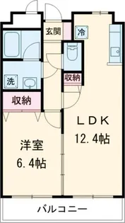 ピーノドゥーエ【5階】の間取り