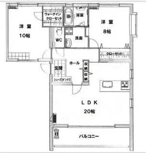 ロジェマン【2階】の間取り