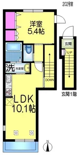 Hebel Maison 公津の杜の間取り