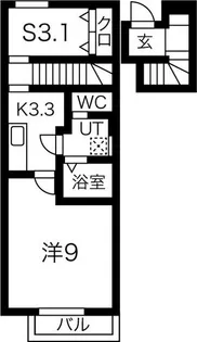 first花巻【2階】の間取り
