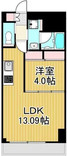 プレジオ西新井【4階】の間取り