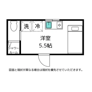 コンチネンタル五福【3階】の間取り