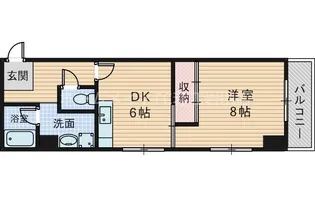 ラボアコートイン花園【3階】の間取り