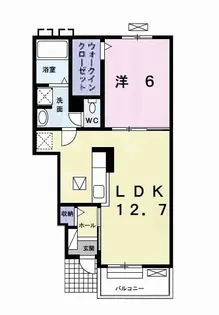 メゾン ド スリジェ I【1階】の間取り