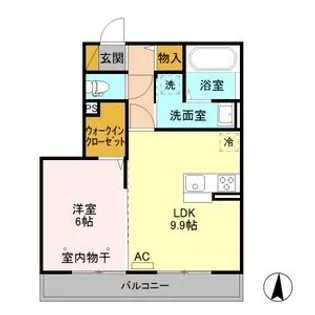 y.シャトル【2階】の間取り