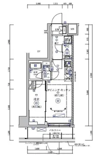 RELUXIA亀戸【1階】の間取り