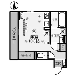 群馬県高崎市あら町【アパート】の間取り
