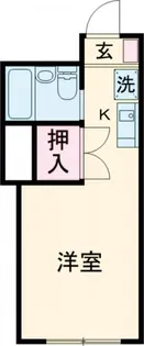 アルベール【4階】の間取り