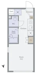 FUSION上板橋【1階】の間取り