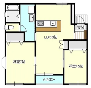 HOUSEわだ5【3階】の間取り