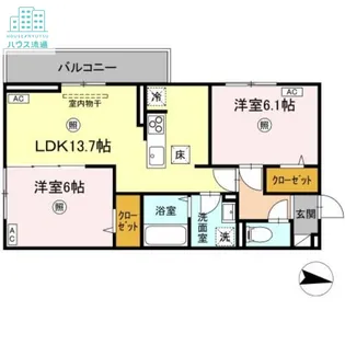 ガーランド【2階】の間取り