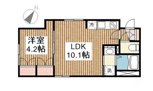 東京都日野市日野台1【マンション】の間取り