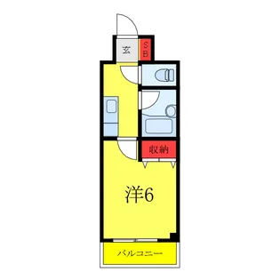 パークサイド見次第1レッツビル【3階】の間取り