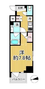 コンシェリア浜松町MASTER’S VILLA【4階】の間取り