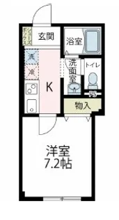 フィリア【1階】の間取り