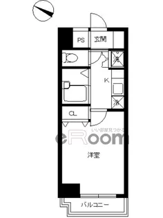 東京都文京区白山1【マンション】の間取り