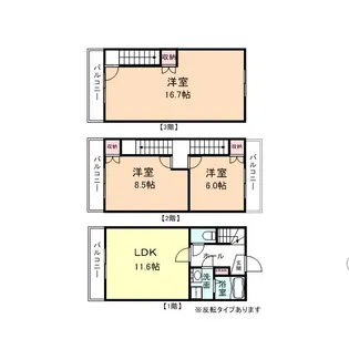 グランアイビスI【1階】の間取り